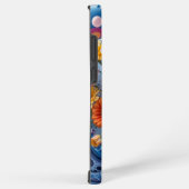 Flowers and Ocean Waves Samsung Galaxyケース (右側面)