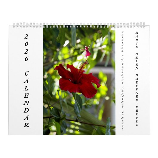 FLOWERS AND SHADOW FAIRIES 2026 CALENDAR カレンダー (カバー)