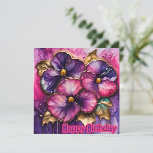 FLOWERS ~ Birthday Card ~ Happy Birthday ~ (スタンド正面)