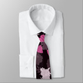 flowers black ネクタイ (タイ)