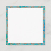 flowers blue エンクロージャーカード (裏面)