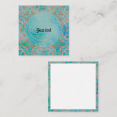 flowers blue エンクロージャーカード (正面/裏面)