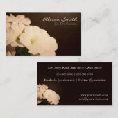 Flowers Business Card 名刺 (正面/裏面)