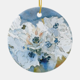 Flowers by Vrubel セラミックオーナメント