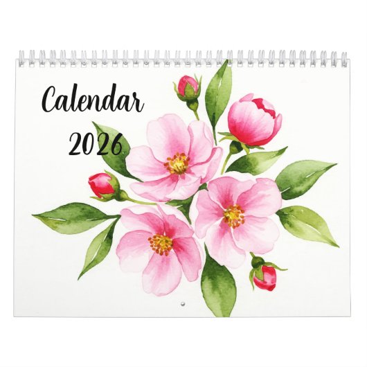 Flowers Calendar カレンダー (カバー)