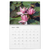 Flowers Calendar 2026 カレンダー (3月 2026)