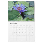 Flowers Calendar 2026 カレンダー (2月 2026)