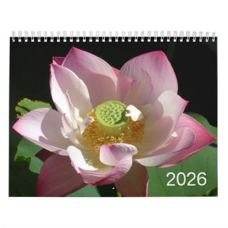 Flowers Calendar 2026 カレンダー