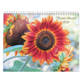 Flowers calendar 2026  カレンダー