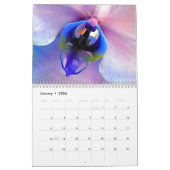 Flowers calendar 2026  カレンダー (1月 2026)