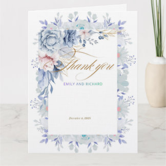 Flowers card サンキューカード