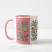 flowers coffee mug マグカップ (左)