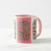flowers coffee mug マグカップ (正面右)