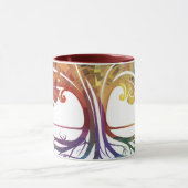 flowers coffee mug マグカップ (中央)