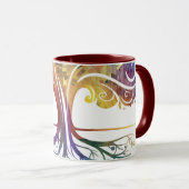 flowers coffee mug マグカップ (正面右)