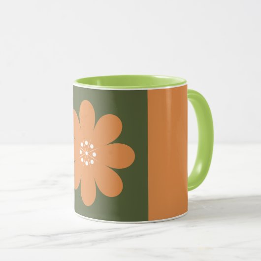 flowers coffee mug マグカップ (正面右)