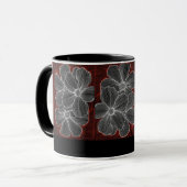 flowers coffee mug マグカップ (正面左)