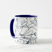 flowers coffee mug マグカップ (正面左)