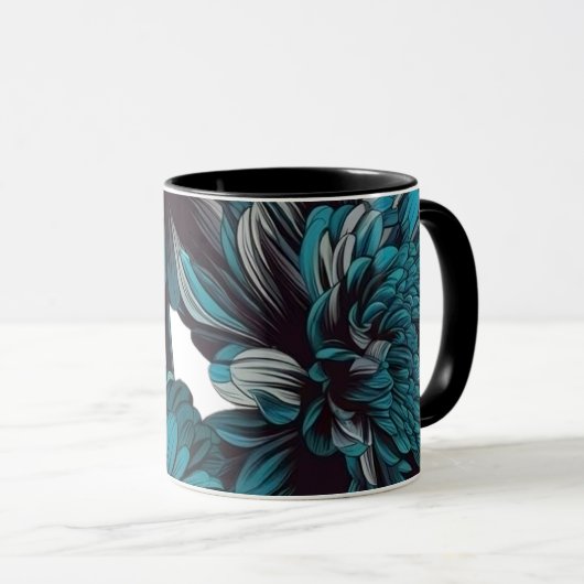 flowers coffee mug マグカップ (正面右)