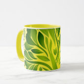 flowers coffee mug マグカップ (正面左)