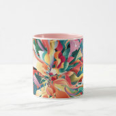 flowers coffee mug マグカップ (中央)