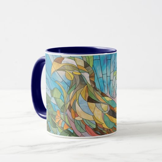 flowers coffee mug マグカップ (正面左)