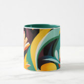 flowers coffee mug マグカップ (中央)