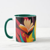flowers coffee mug マグカップ (左)