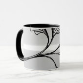 flowers coffee mug マグカップ (正面左)
