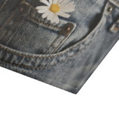 Flowers | Daisy in Jeans Pocket カッティングボード (角)