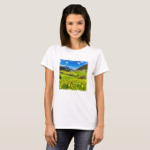 Flowers | Dandelion Canton of Grisons, Switzerland Tシャツ (正面フル)