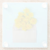 Flowers | Dandelions in Envelope ガラスコースター (裏面)