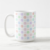 Flowers, Dots & Sparkles コーヒーマグカップ (左)