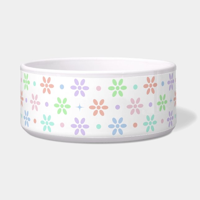 Flowers, Dots & Sparkles ボウル (正面)