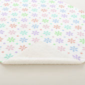 Flowers, Dots & Sparkles Teapot シェルパブランケット (3/4)