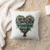 Flowers Fade, Standards Don't T-Shirt クッション (ブランケット)