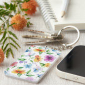 Flowers Floral Pattern Sublimation-95652 キーホルダー (正面右)