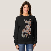 Flowers Frenchie スウェットシャツ (正面フル)