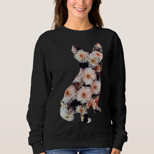 Flowers Frenchie スウェットシャツ (正面)