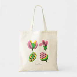 Flowers&fruits トートバッグ