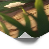 *~* Flowers Garden Kitty Cat 5:4ネコ猫 ポスター (角)