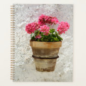 Flowers | Geranium In Flower in Pot プランナー手帳 (正面)