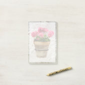 Flowers | Geranium In Flower in Pot ポストイット (デスク上)