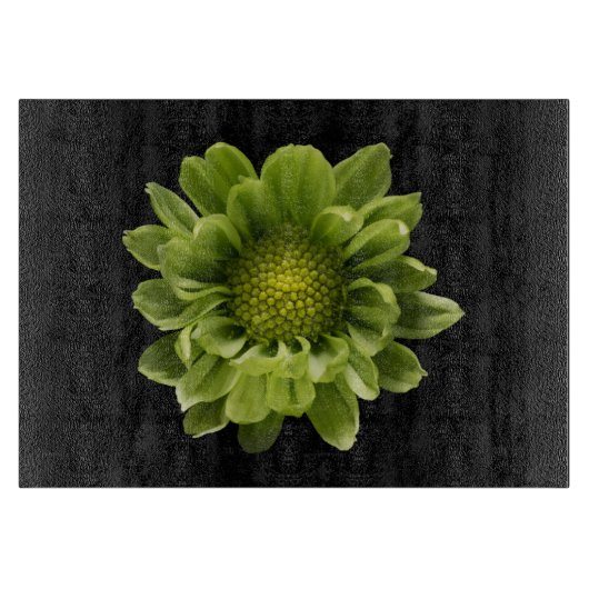 Flowers | Green Chrysanthemum カッティングボード (正面)