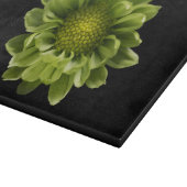 Flowers | Green Chrysanthemum カッティングボード (角)