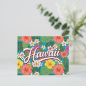 Flowers Hawaii Travel ポストカード (スタンド正面)