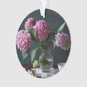 Flowers | Hydrangeas in Vase オーナメント (正面)