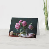 Flowers | Hydrangeas in Vase カード (正面)