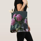 Flowers | Hydrangeas in Vase トートバッグ (クローズアップ)