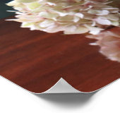Flowers | Hydrangeas in Vase ポスター (角)